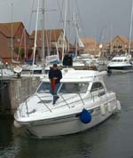 Missing Link leaving Port Solent