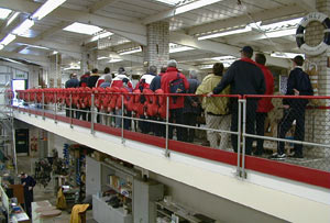 RNLI engineering shop