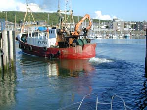 Whitehaven Harbour entrance