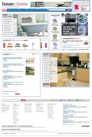 House To Home website