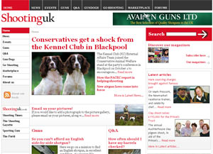 Shooting UK website